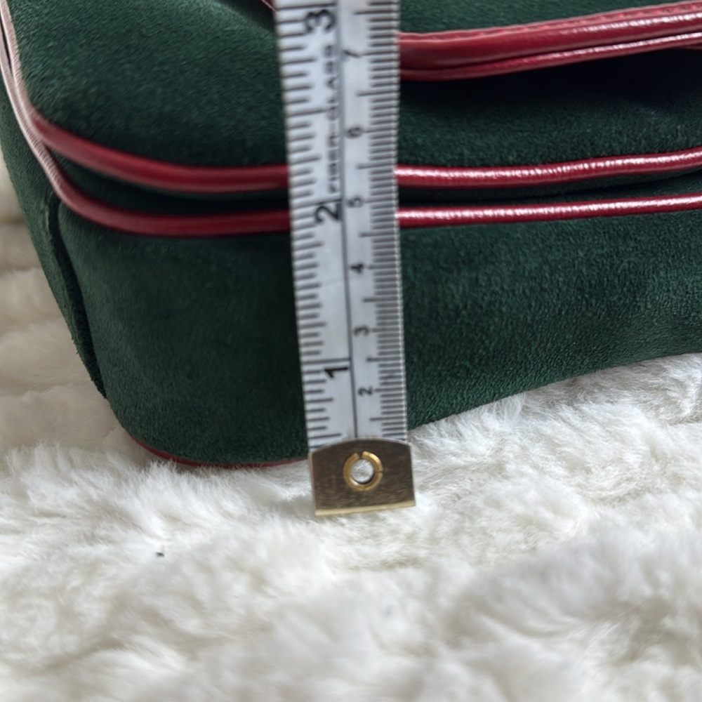 Gucci Marina Suede Handbag-576421-Authentic-EUC - Picture 14 of 17